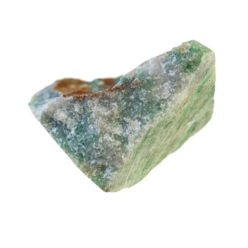 Aventurine verte, paillettes de fuchsite