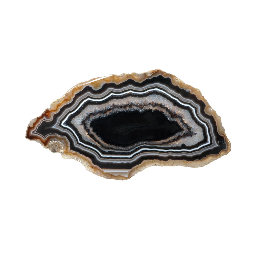 Onyx noir poli en miroir
